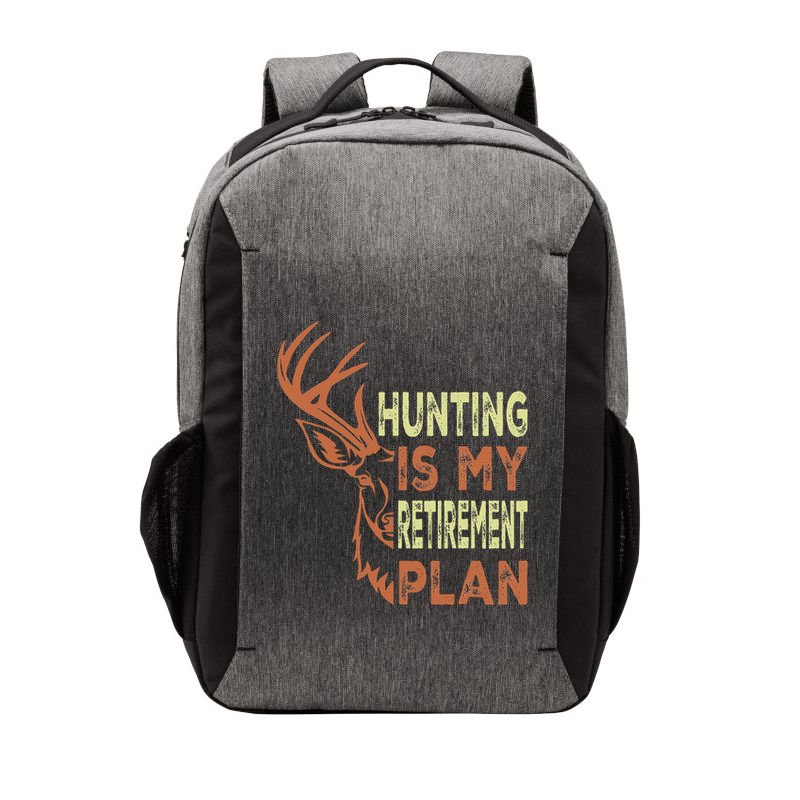 Funny Retirement Gifts For Hunting Is My Retirement Plan Vector Backpack