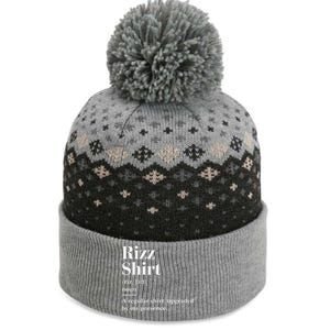 Funny Rizz Gen Z Gen Alpha Slang Charisma Meme Rizz The Baniff Cuffed Pom Beanie