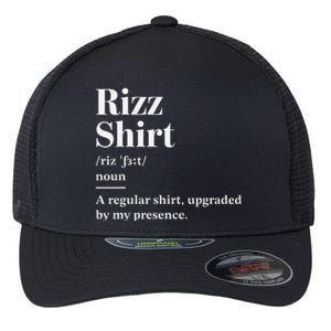 Funny Rizz Gen Z Gen Alpha Slang Charisma Meme Rizz Flexfit Unipanel Trucker Cap