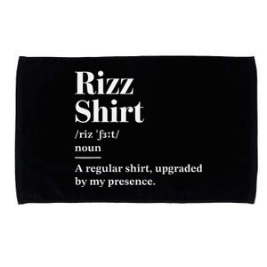 Funny Rizz Gen Z Gen Alpha Slang Charisma Meme Rizz Microfiber Hand Towel