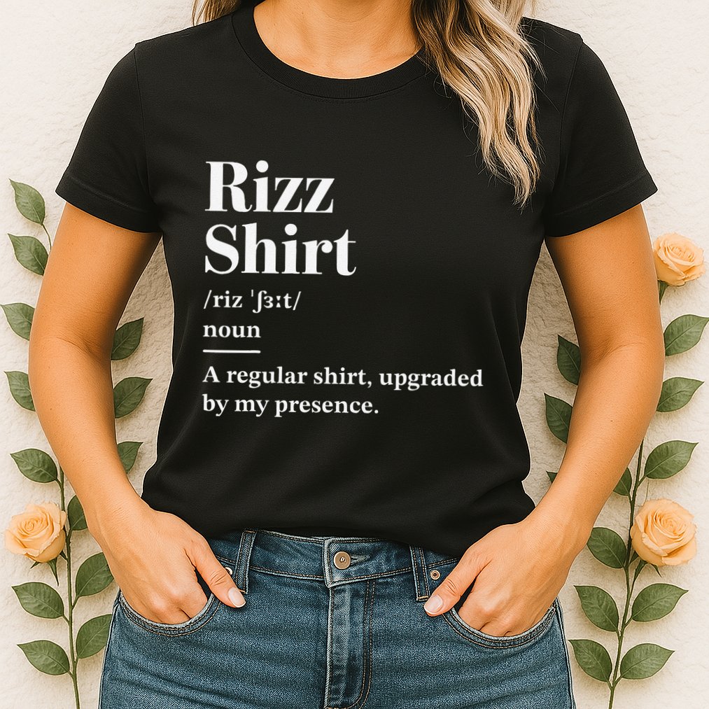 Funny Rizz Gen Z Gen Alpha Slang Charisma Meme Rizz Womens T-Shirt
