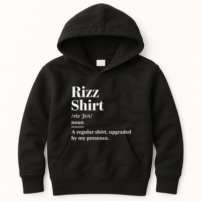 Funny Rizz Gen Z Gen Alpha Slang Charisma Meme Rizz Kids Hoodie