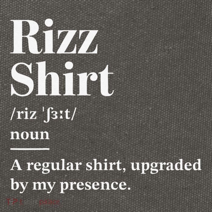 Funny Rizz Gen Z Gen Alpha Slang Charisma Meme Rizz Cotton Canvas Backpack