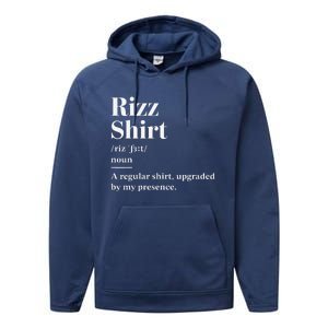 Funny Rizz Gen Z Gen Alpha Slang Charisma Meme Rizz Performance Fleece Hoodie