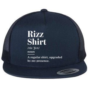 Funny Rizz Gen Z Gen Alpha Slang Charisma Meme Rizz Flat Bill Trucker Hat