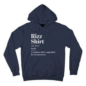 Funny Rizz Gen Z Gen Alpha Slang Charisma Meme Rizz Tall Hoodie