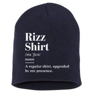 Funny Rizz Gen Z Gen Alpha Slang Charisma Meme Rizz Short Acrylic Beanie