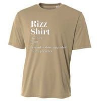 Funny Rizz Gen Z Gen Alpha Slang Charisma Meme Rizz Cooling Performance Crew T-Shirt