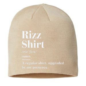 Funny Rizz Gen Z Gen Alpha Slang Charisma Meme Rizz Sustainable Beanie