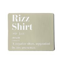 Funny Rizz Gen Z Gen Alpha Slang Charisma Meme Rizz Mousepad