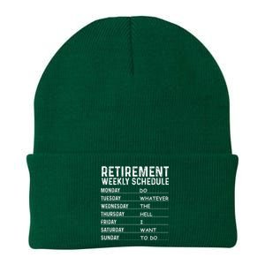 Funny Retirement Gift For Men Women Cool Retired Retiree Knit Cap Winter Beanie