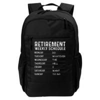 Funny Retirement Gift For Men Women Cool Retired Retiree Daily Commute Backpack