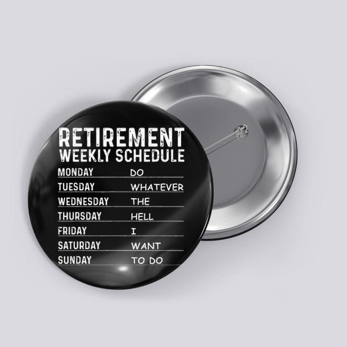 Funny Retirement Gift For Men Women Cool Retired Retiree Button