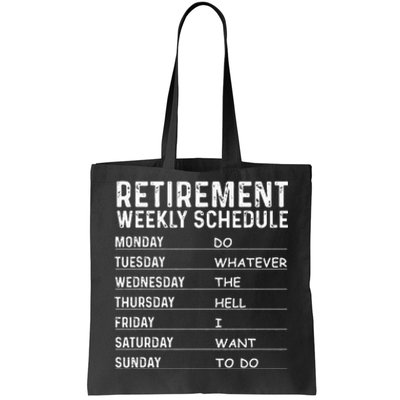 Funny Retirement Gift For Men Women Cool Retired Retiree Tote Bag