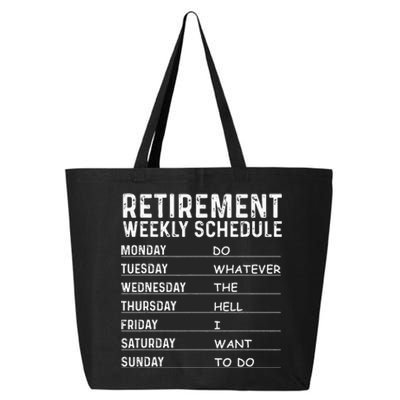 Funny Retirement Gift For Men Women Cool Retired Retiree 25L Jumbo Tote