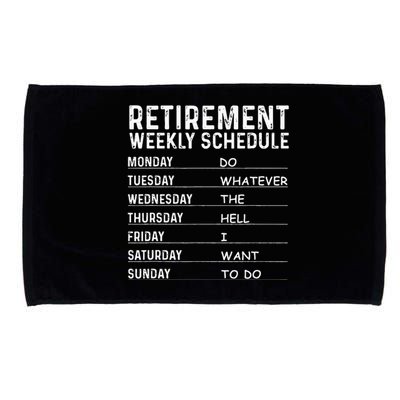 Funny Retirement Gift For Men Women Cool Retired Retiree Microfiber Hand Towel