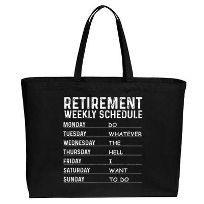 Funny Retirement Gift For Men Women Cool Retired Retiree Cotton Canvas Jumbo Tote