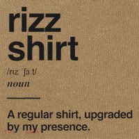 Funny Rizz Gen Z Gen Alpha Slang Charisma Meme Rizz Cotton Canvas Backpack