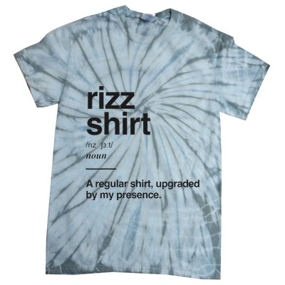 Funny Rizz Gen Z Gen Alpha Slang Charisma Meme Rizz Tie-Dye T-Shirt