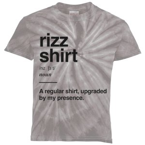 Funny Rizz Gen Z Gen Alpha Slang Charisma Meme Rizz Kids Tie-Dye T-Shirt