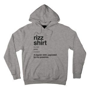 Funny Rizz Gen Z Gen Alpha Slang Charisma Meme Rizz Tall Hoodie