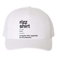 Funny Rizz Gen Z Gen Alpha Slang Charisma Meme Rizz Yupoong Adult 5-Panel Trucker Hat