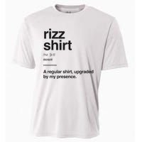 Funny Rizz Gen Z Gen Alpha Slang Charisma Meme Rizz Cooling Performance Crew T-Shirt