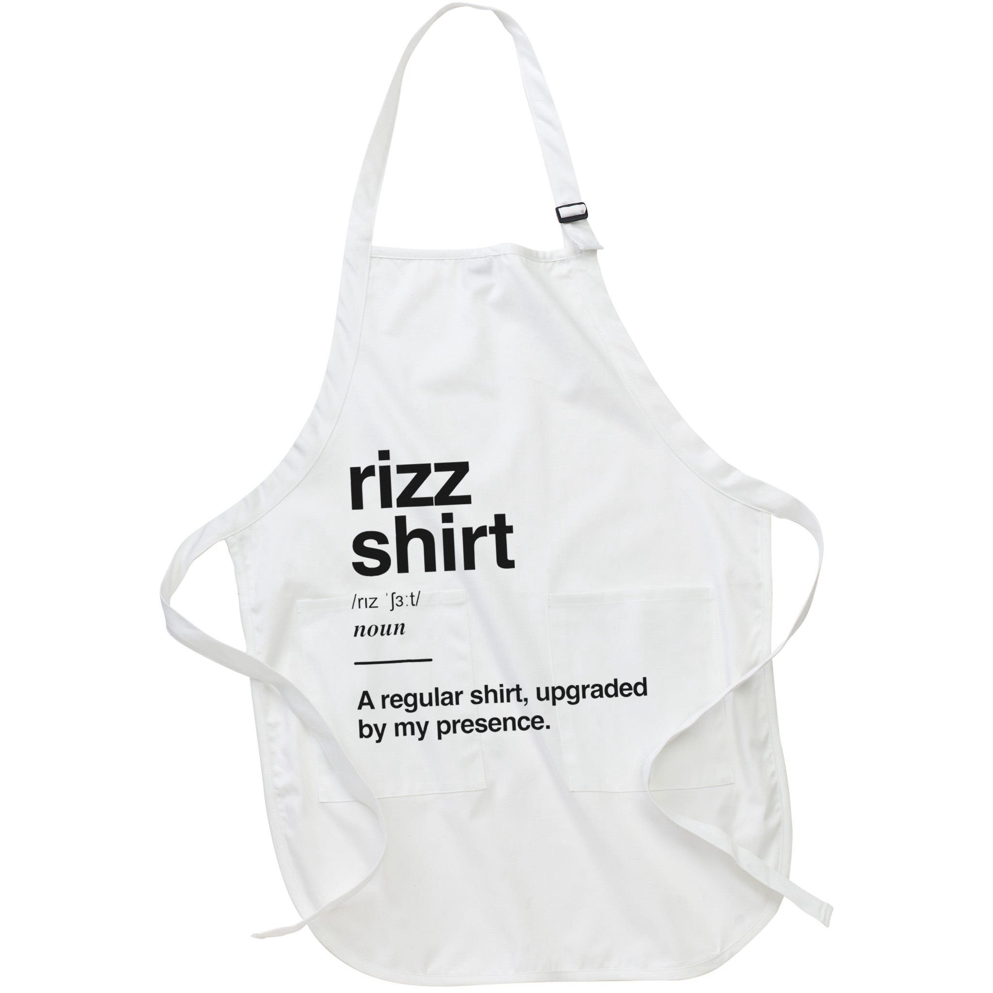Funny Rizz Gen Z Gen Alpha Slang Charisma Meme Rizz Apron