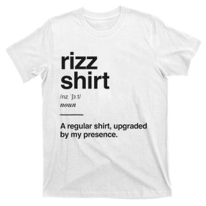 Funny Rizz Gen Z Gen Alpha Slang Charisma Meme Rizz T-Shirt