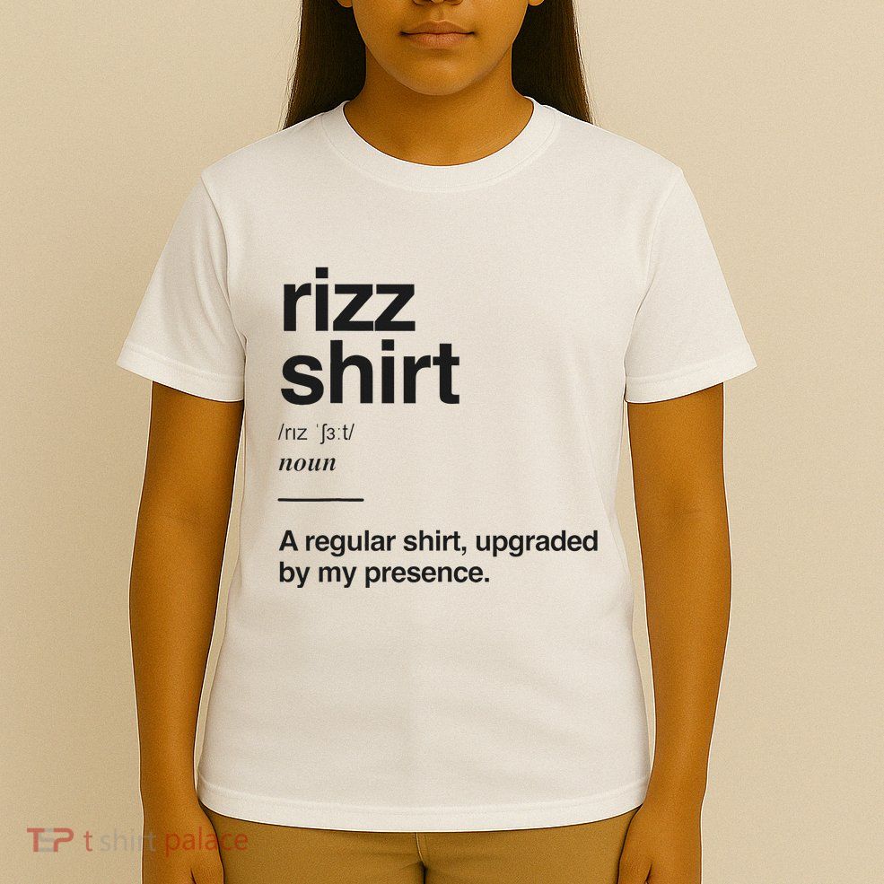 Funny Rizz Gen Z Gen Alpha Slang Charisma Meme Rizz T-Shirt
