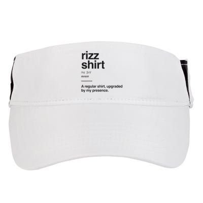 Funny Rizz Gen Z Gen Alpha Slang Charisma Meme Rizz Adult Drive Performance Visor