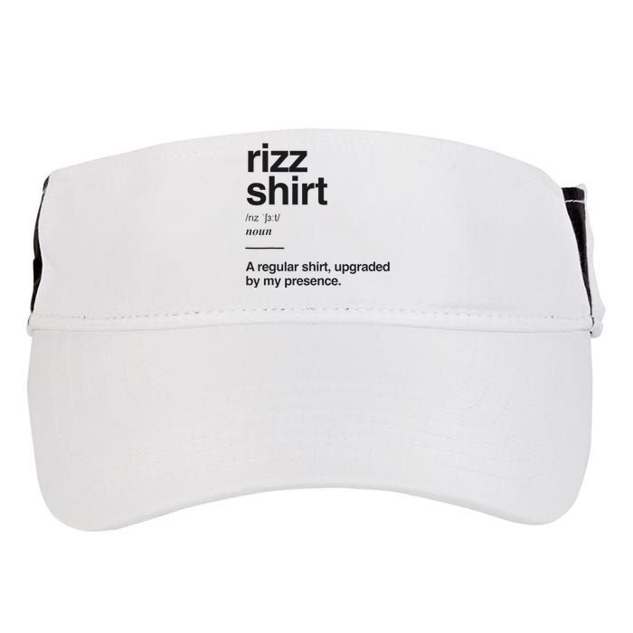 Funny Rizz Gen Z Gen Alpha Slang Charisma Meme Rizz Adult Drive Performance Visor