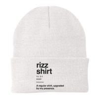 Funny Rizz Gen Z Gen Alpha Slang Charisma Meme Rizz Knit Cap Winter Beanie