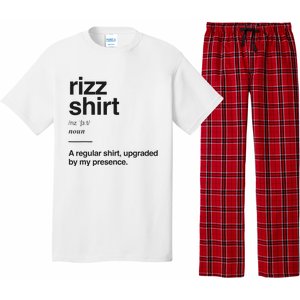 Funny Rizz Gen Z Gen Alpha Slang Charisma Meme Rizz Pajama Set