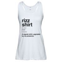 Funny Rizz Gen Z Gen Alpha Slang Charisma Meme Rizz Ladies Essential Flowy Tank