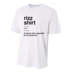 Funny Rizz Gen Z Gen Alpha Slang Charisma Meme Rizz Youth Performance Sprint T-Shirt