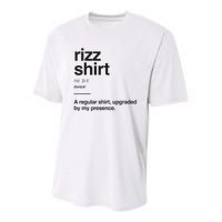 Funny Rizz Gen Z Gen Alpha Slang Charisma Meme Rizz Youth Performance Sprint T-Shirt