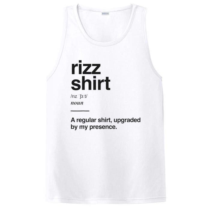 Funny Rizz Gen Z Gen Alpha Slang Charisma Meme Rizz PosiCharge Competitor Tank