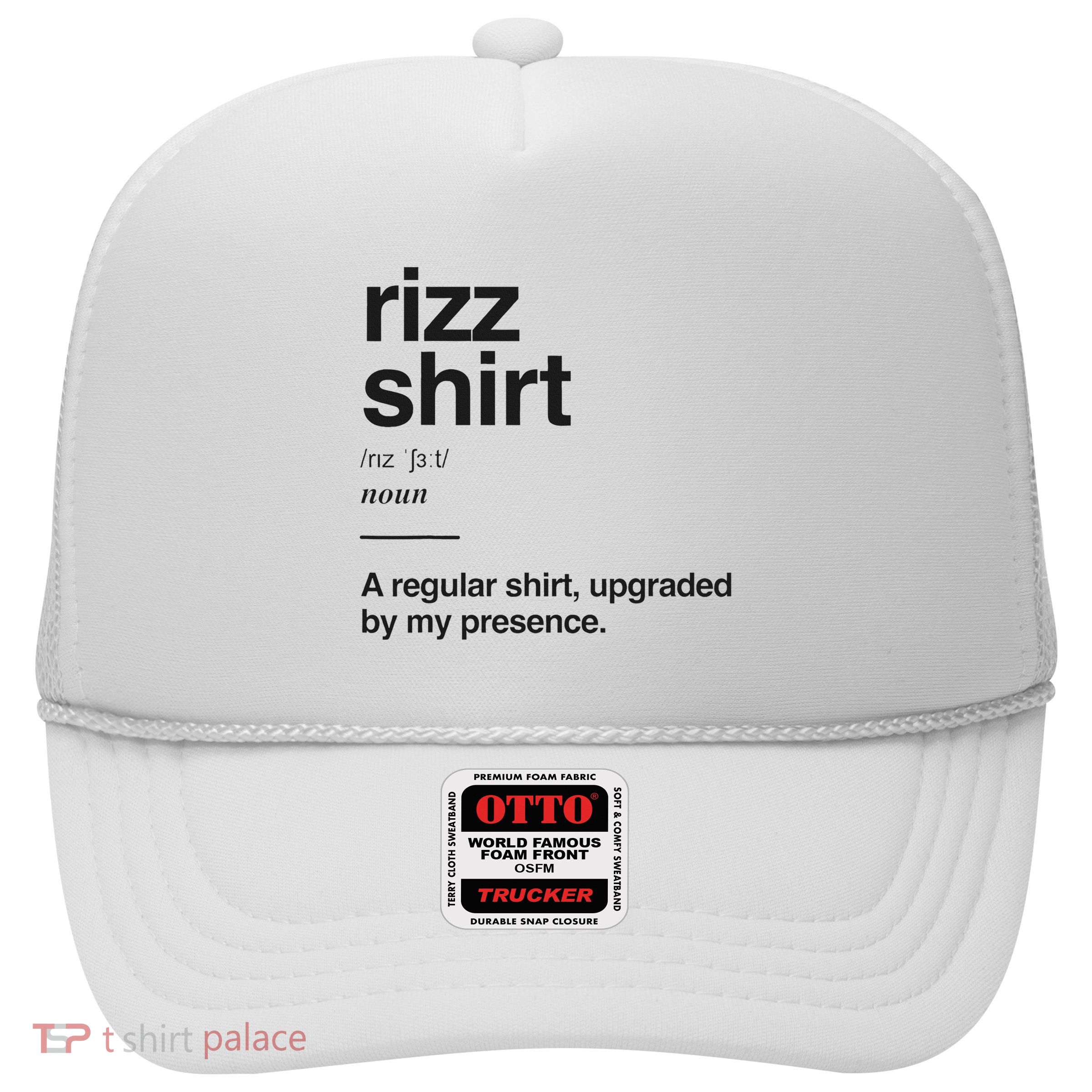 Funny Rizz Gen Z Gen Alpha Slang Charisma Meme Rizz Trucker Hat