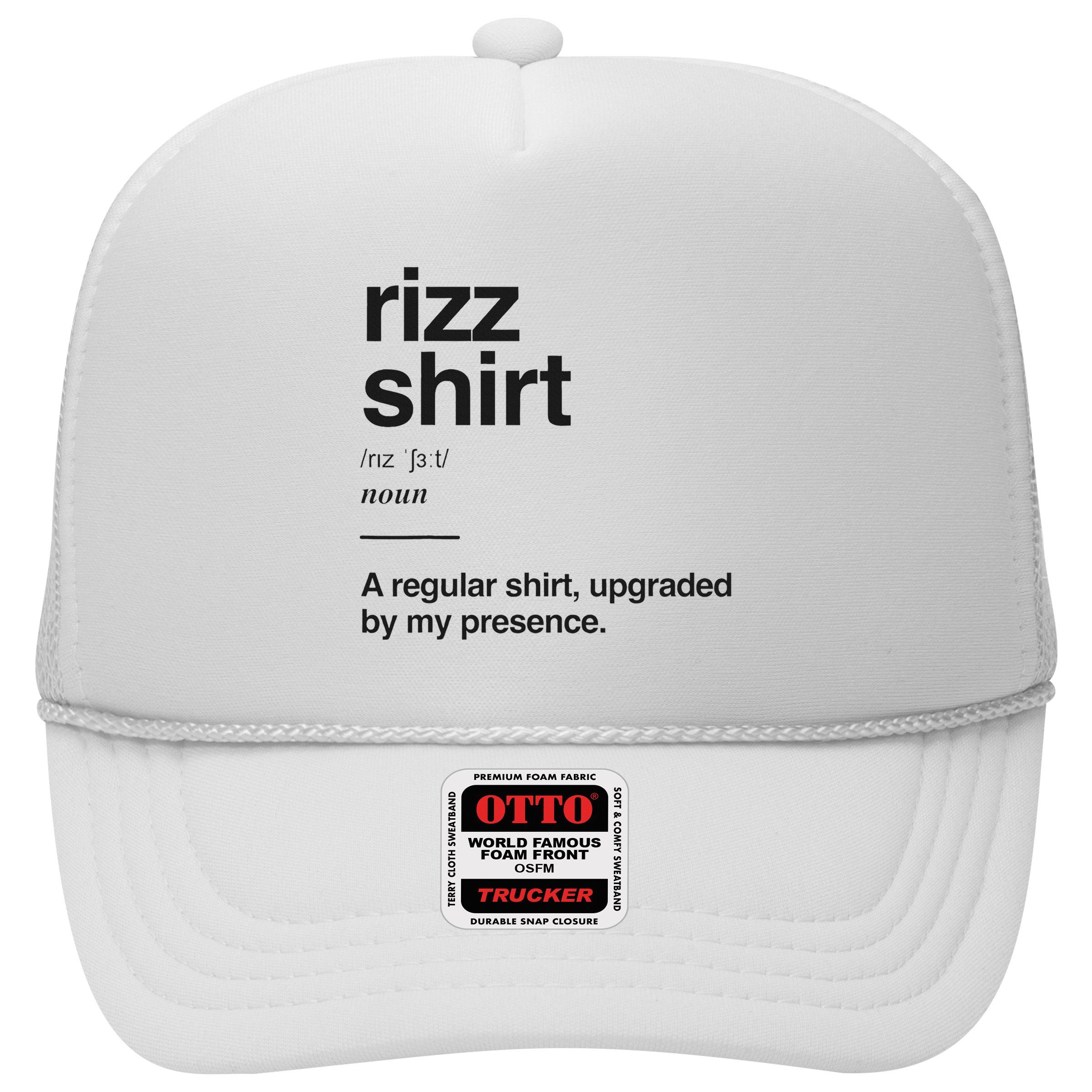 Funny Rizz Gen Z Gen Alpha Slang Charisma Meme Rizz Hat