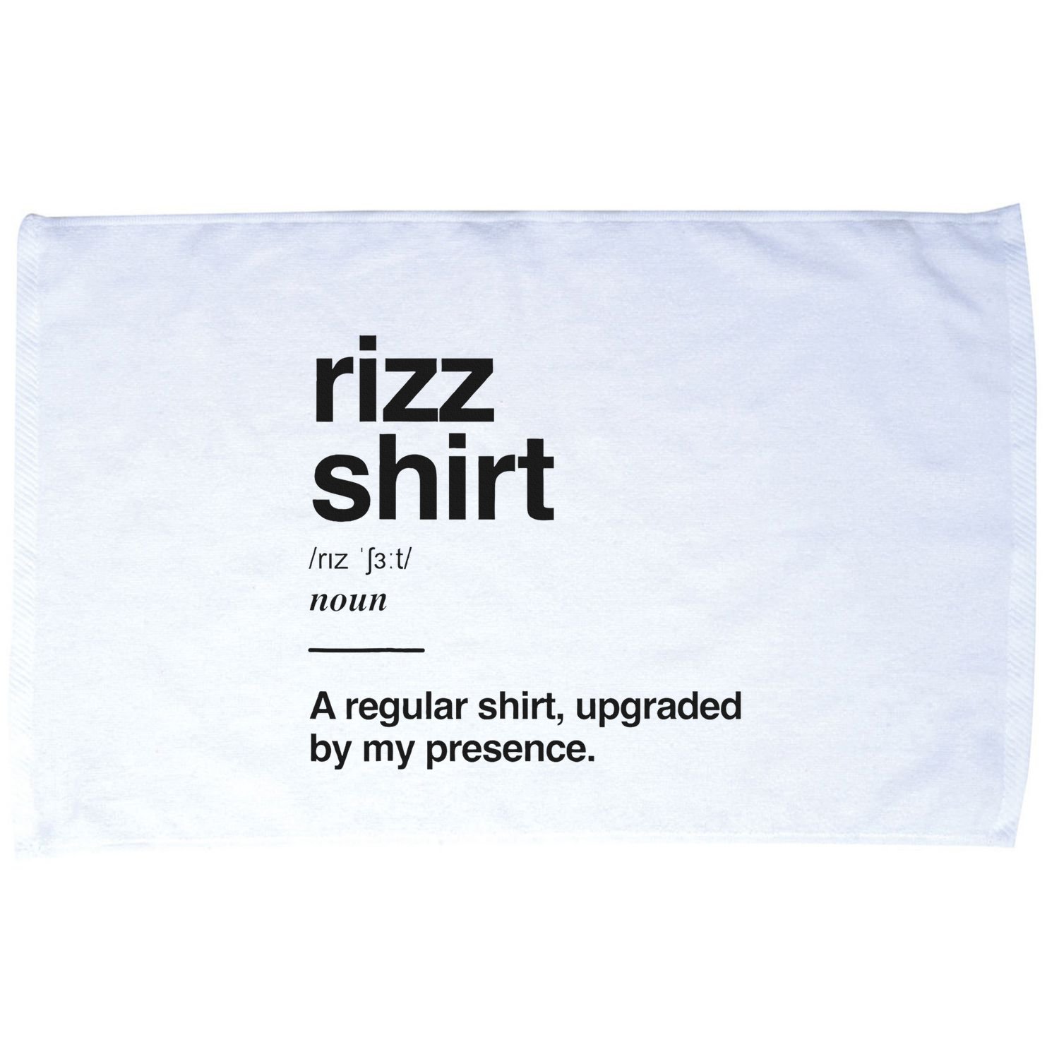 Funny Rizz Gen Z Gen Alpha Slang Charisma Meme Rizz Microfiber Hand Towel