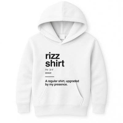 Funny Rizz Gen Z Gen Alpha Slang Charisma Meme Rizz Kids Hoodie
