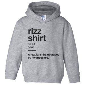 Funny Rizz Gen Z Gen Alpha Slang Charisma Meme Rizz Toddler Hoodie