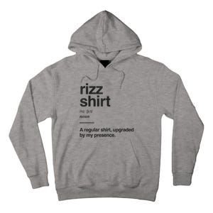 Funny Rizz Gen Z Gen Alpha Slang Charisma Meme Rizz Tall Hoodie