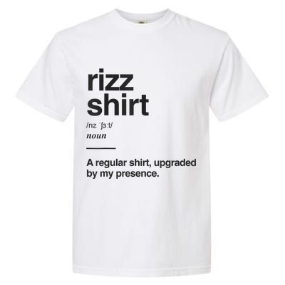 Funny Rizz Gen Z Gen Alpha Slang Charisma Meme Rizz Garment-Dyed Heavyweight T-Shirt