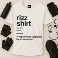 Funny Rizz Gen Z Gen Alpha Slang Charisma Meme Rizz Cooling Performance Crew T-Shirt