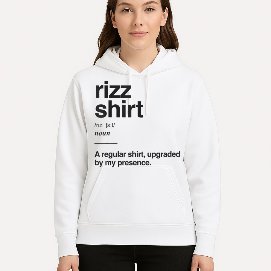 Funny Rizz Gen Z Gen Alpha Slang Charisma Meme Rizz Hoodie