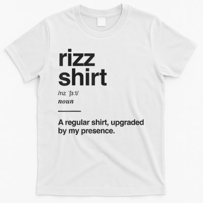 Funny Rizz Gen Z Gen Alpha Slang Charisma Meme Rizz T-Shirt
