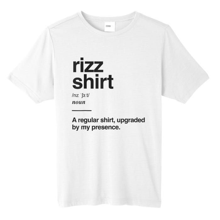 Funny Rizz Gen Z Gen Alpha Slang Charisma Meme Rizz Tall Fusion ChromaSoft Performance T-Shirt