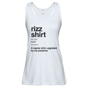 Funny Rizz Gen Z Gen Alpha Slang Charisma Meme Rizz Ladies Essential Flowy Tank